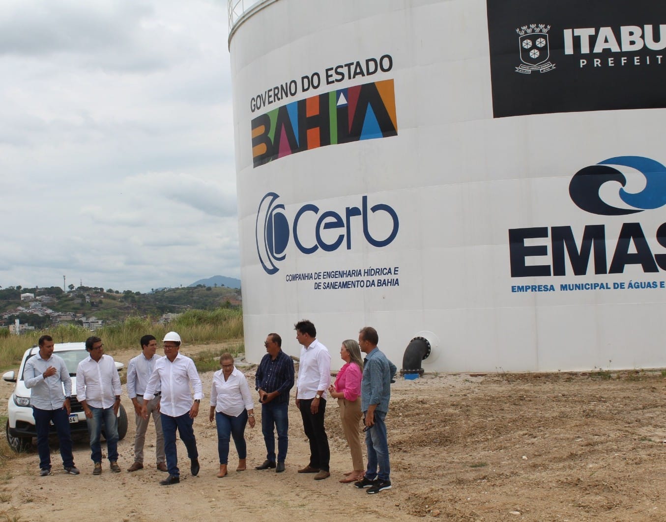 Prefeito quer finalização das obras do Mais Água com celeridade.