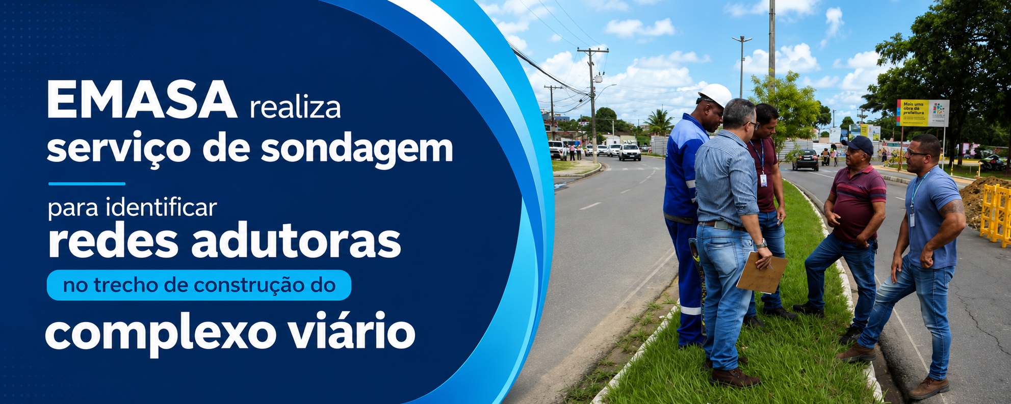 EMASA realiza serviço de sondagem